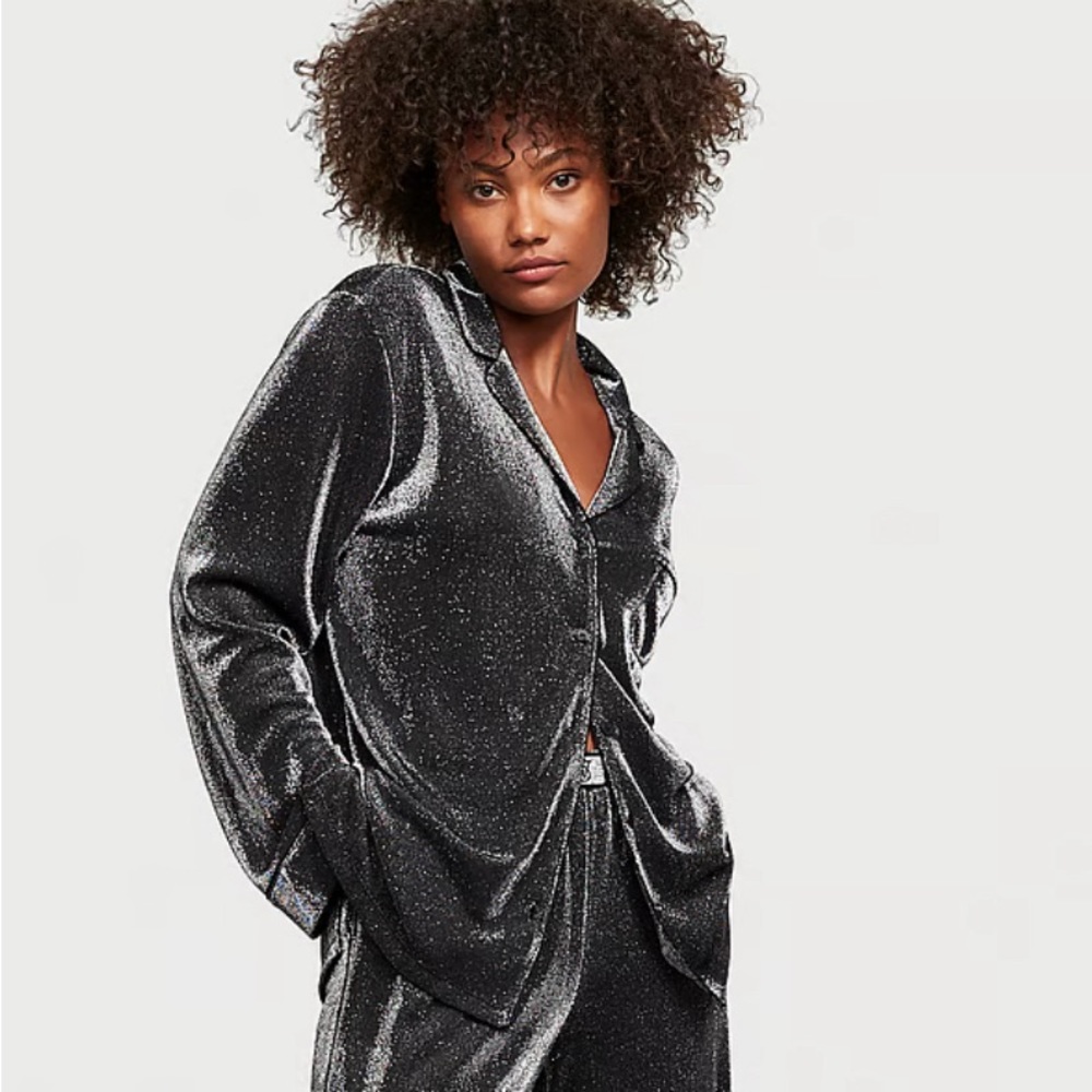 Victoria secret shiny pajamas